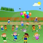 día del niño jugando